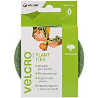 Black+Decker Velcro Brand One-Wrap Sujeción para Plantas 12mm x 5m Verde